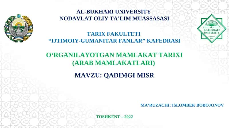Qadimgi Misr