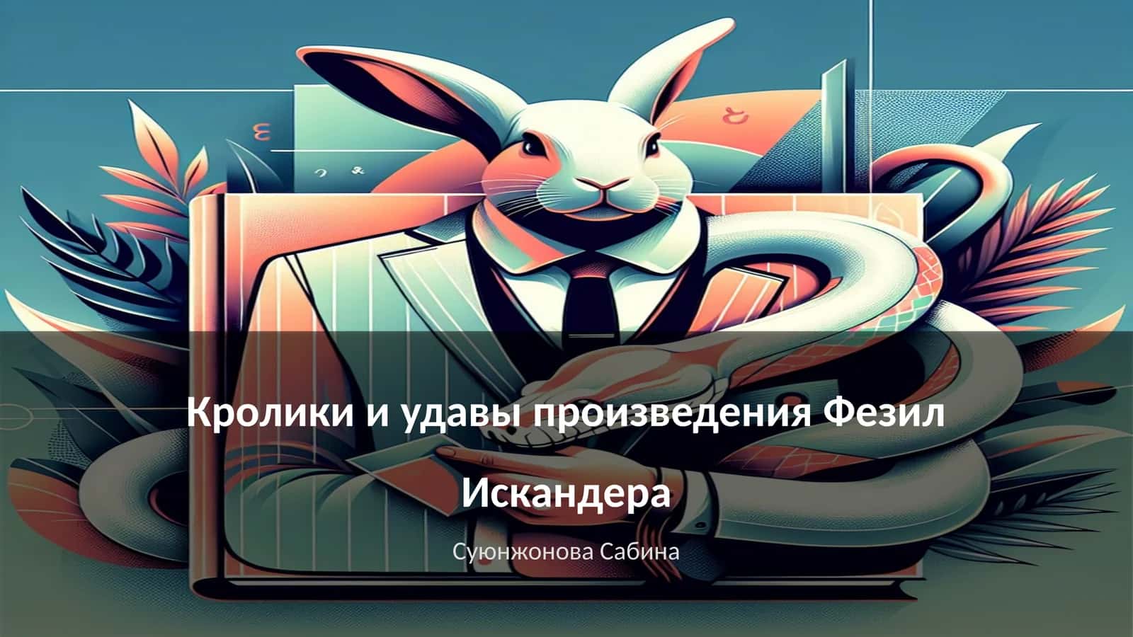 Кролики и удавы произведения Фезил Искандера