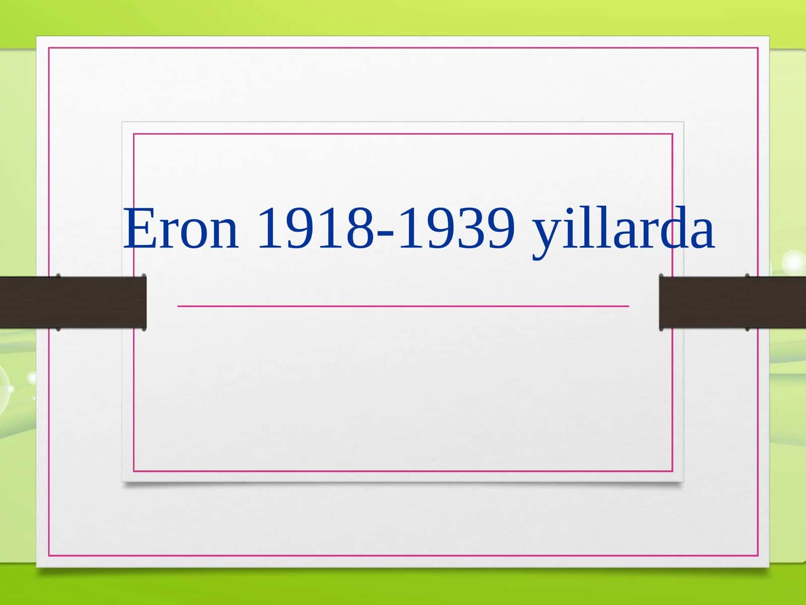 Eronning iqtisodiy va siyosiy ahvoli