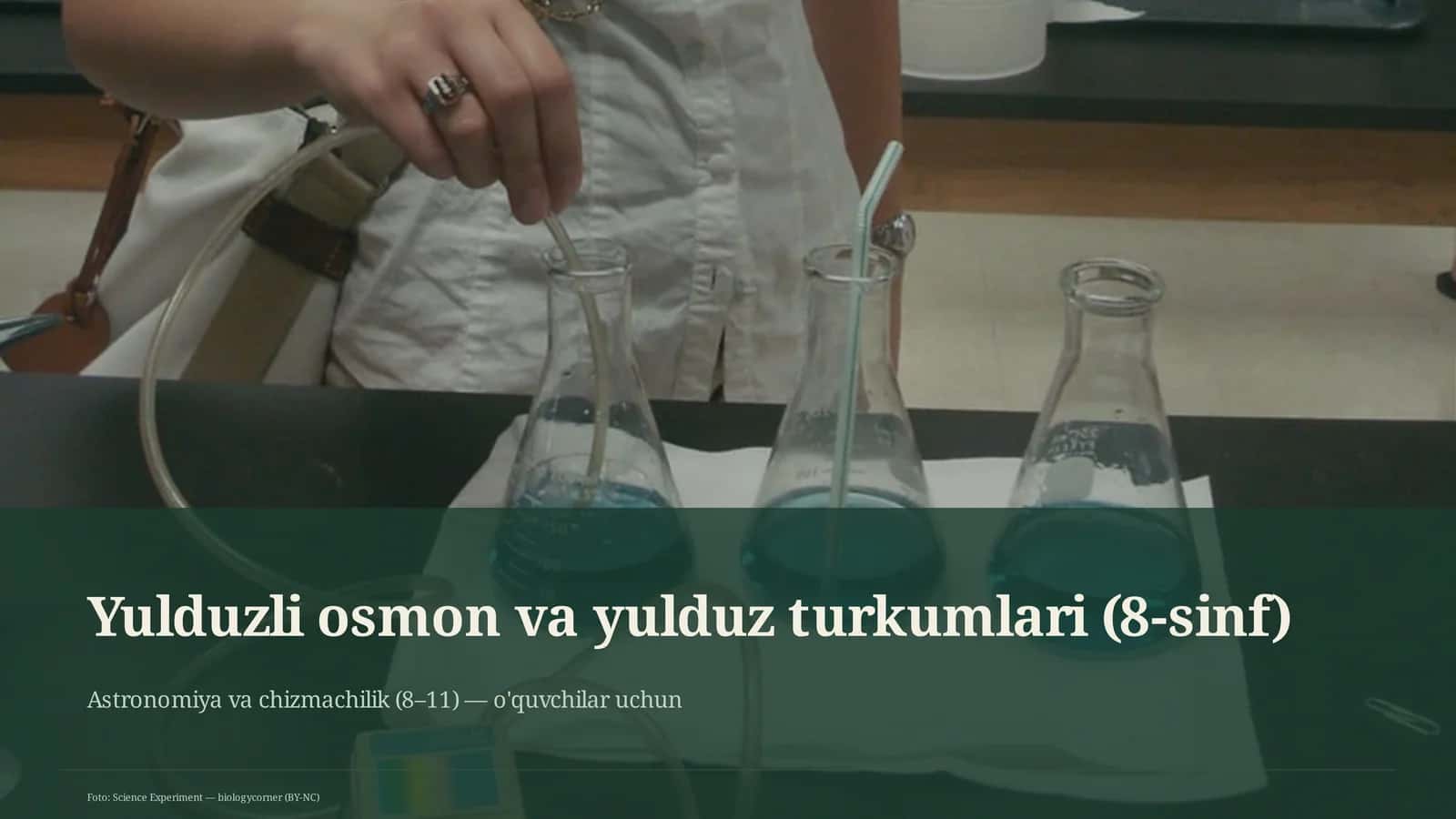 Yulduzli osmon va yulduz turkumlari (8-sinf)