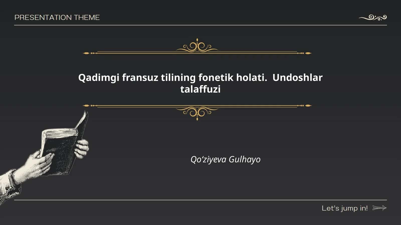 Qadimgi fransuz tilining fonetik holati. Undoshlar talaffuzi