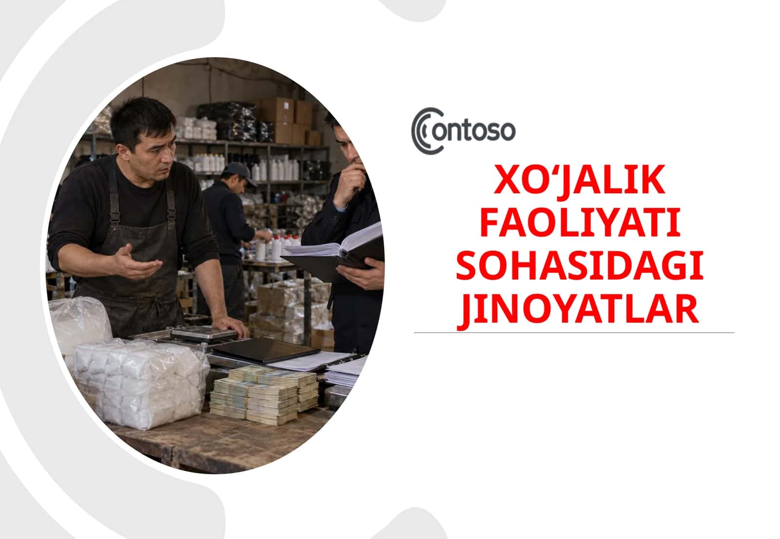 XO‘JALIK FAOLIYATI SOHASIDAGI JINOYATLAR