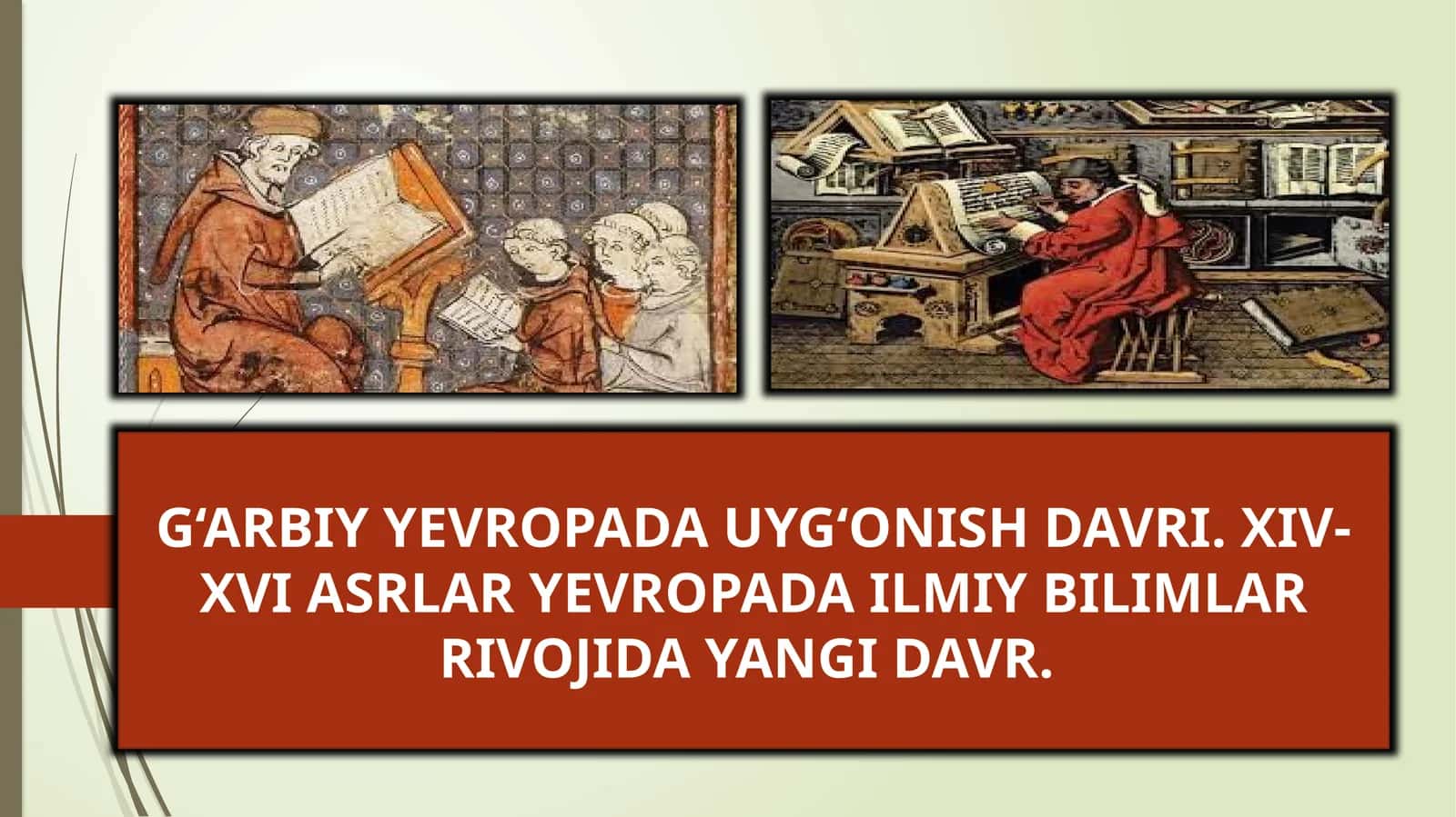 Uyg‘onish davri