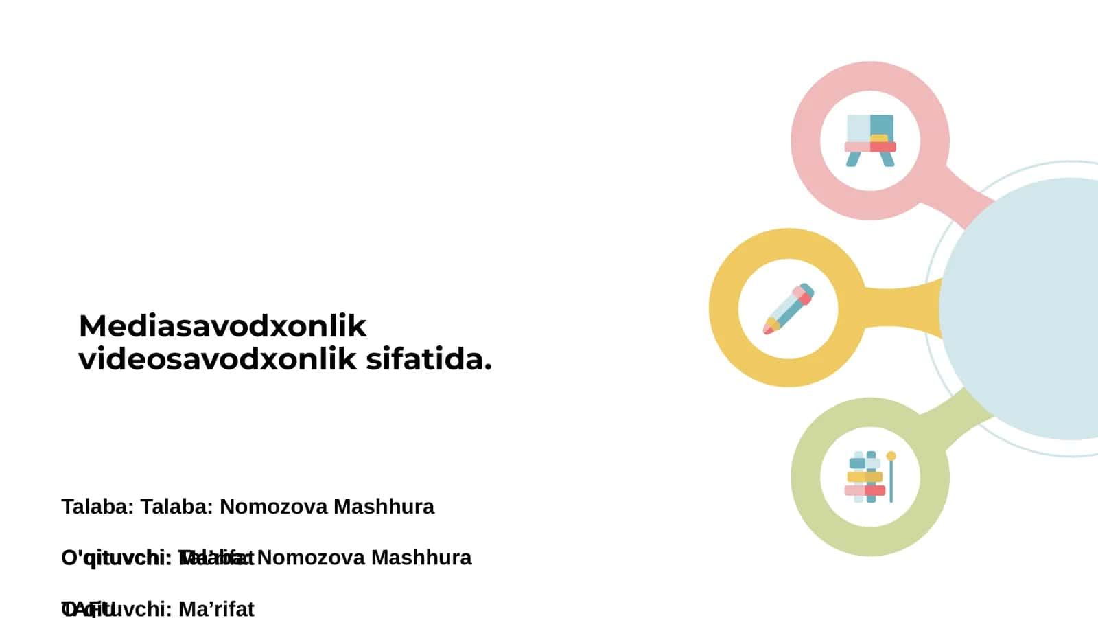 Mediasavodxonlik tushunchasi