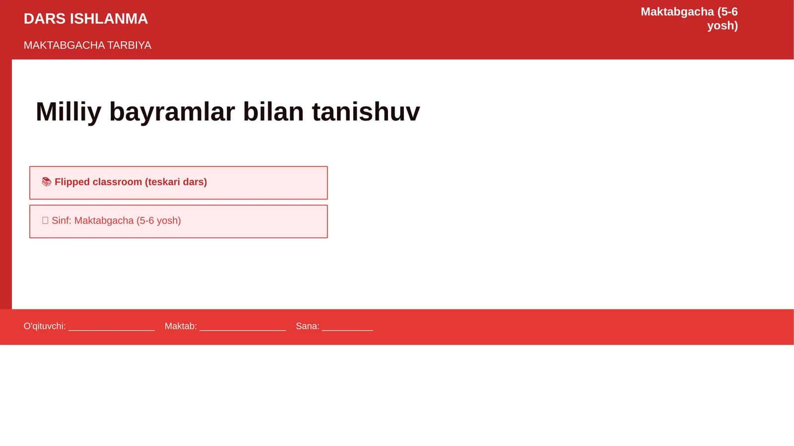 Flipped classroom (teskari dars)