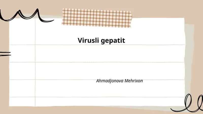 Virusli gepatit