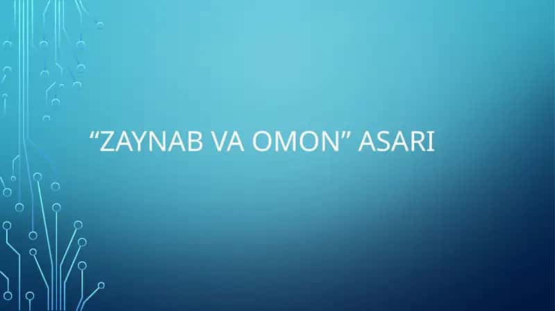 Zaynab va Omon