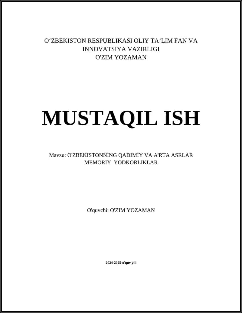 Afrosiyob shahri yodgorliklari