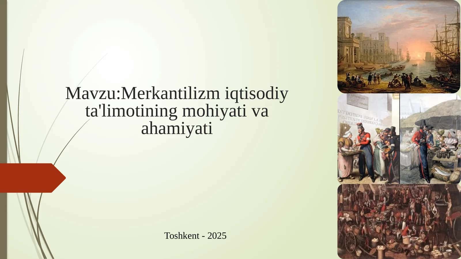 Merkantilizmiqtisodiyta'limotiningmohiyati