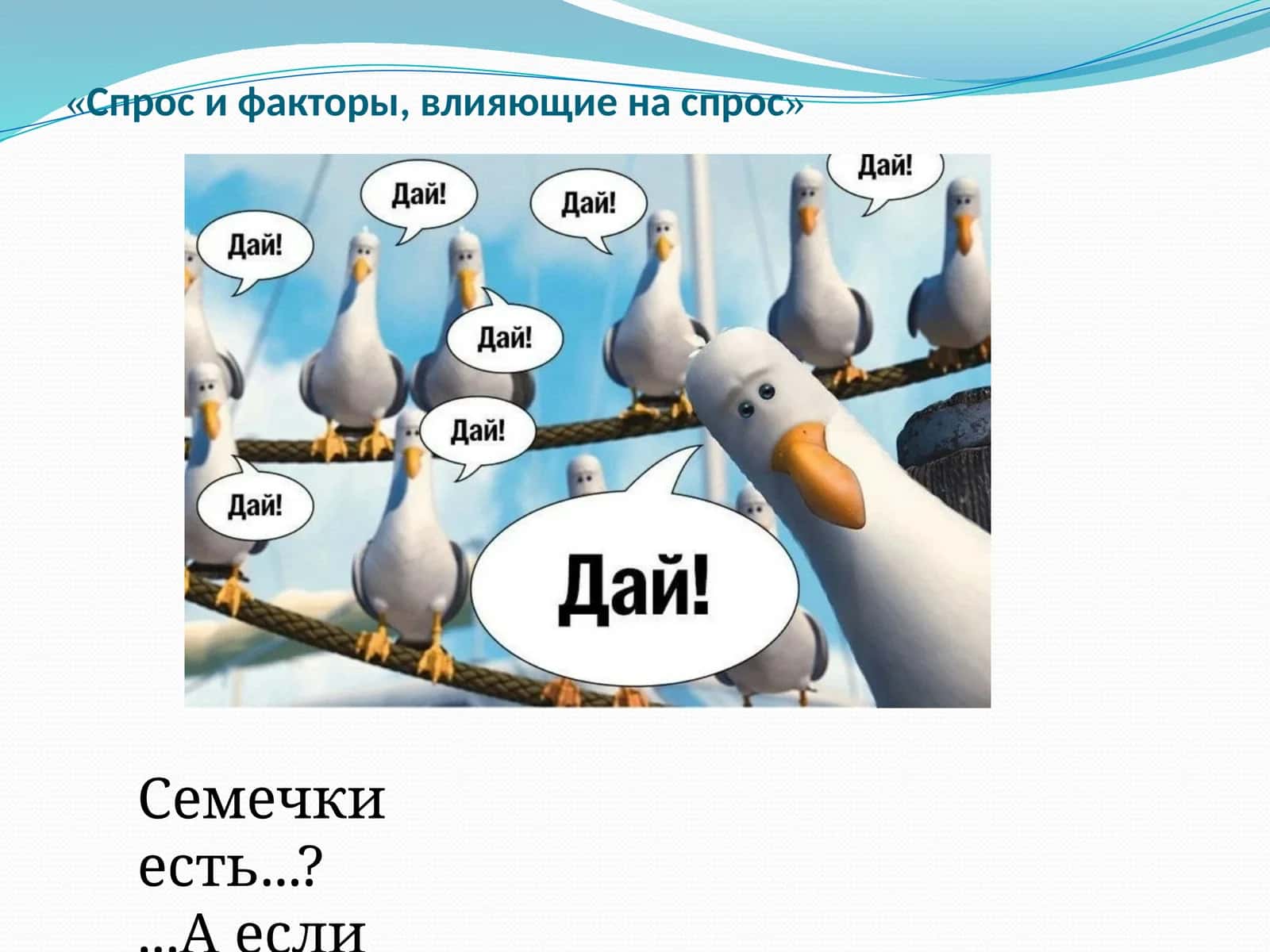 Спрос и факторы, влияющие на спрос