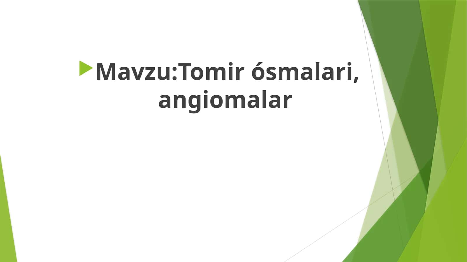 Tomirósmalari, angiomalar