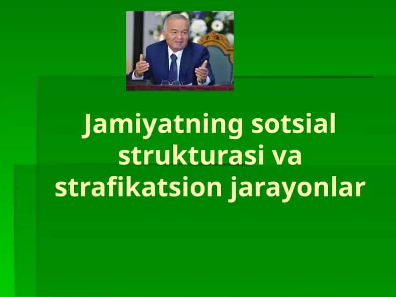 Inson va jamiyat