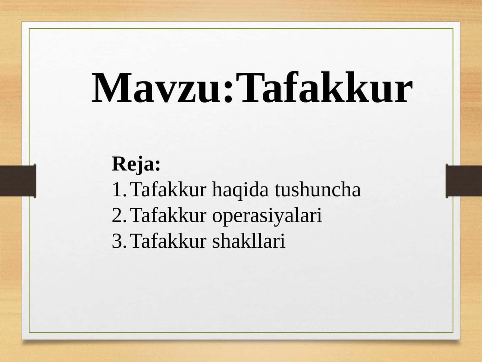 Tafakkur