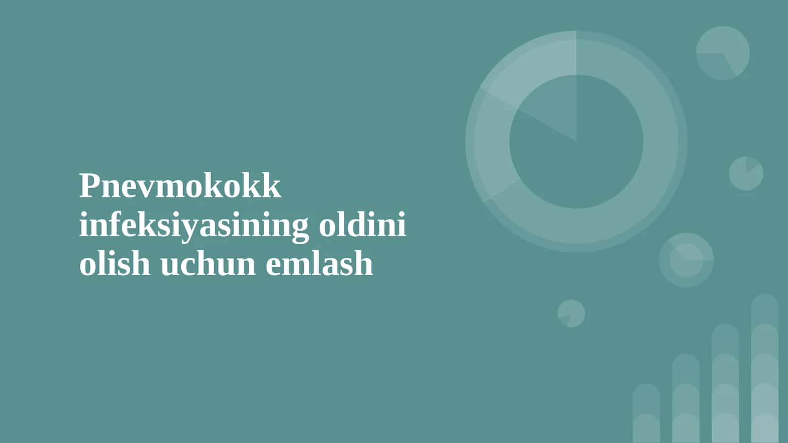 Pnevmokokk infeksiyasiga qarshi emlash (1-variant)