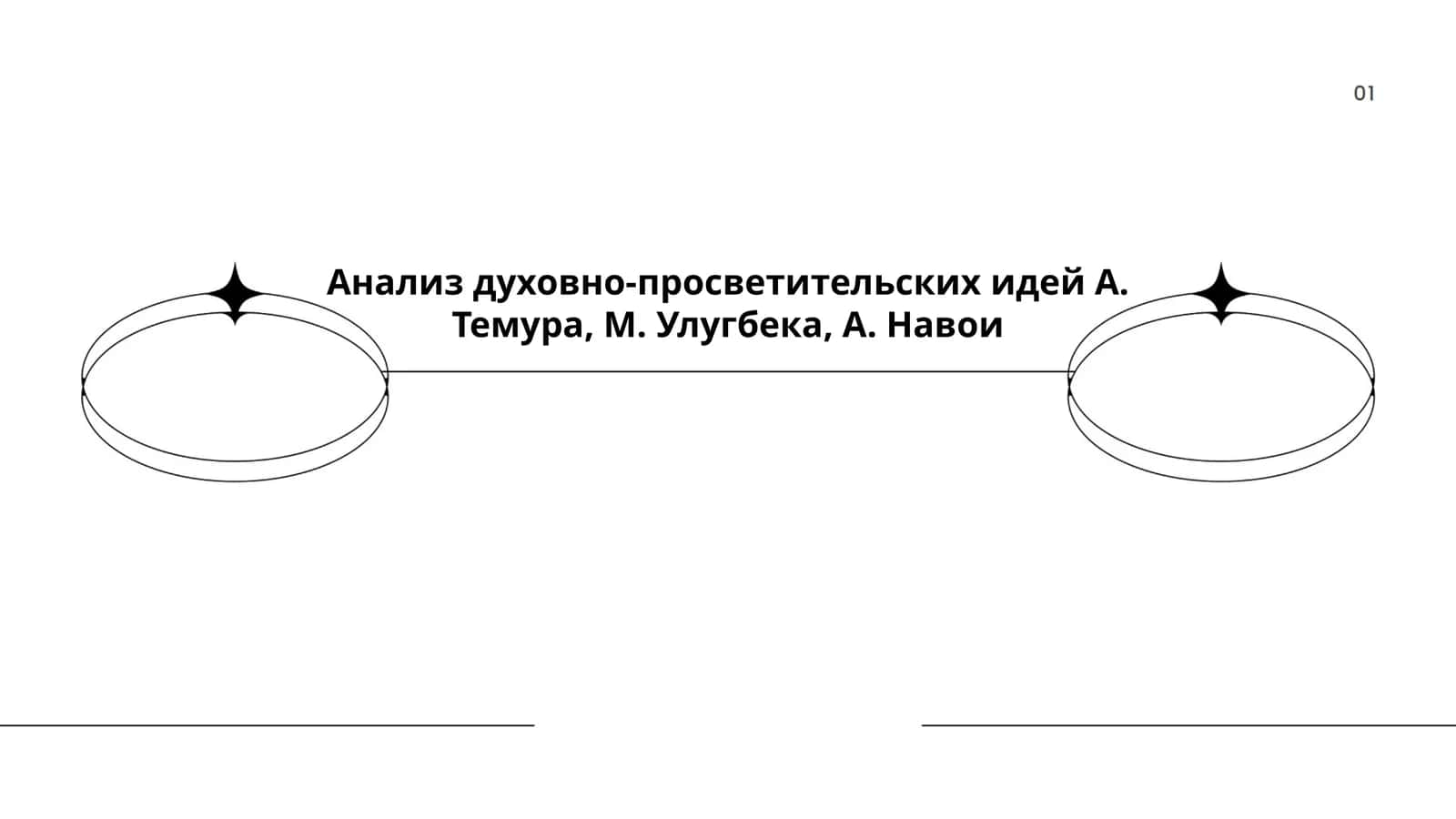Анализ духовно-просветительских идей А. Темура, М. Улугбека, А. Навои