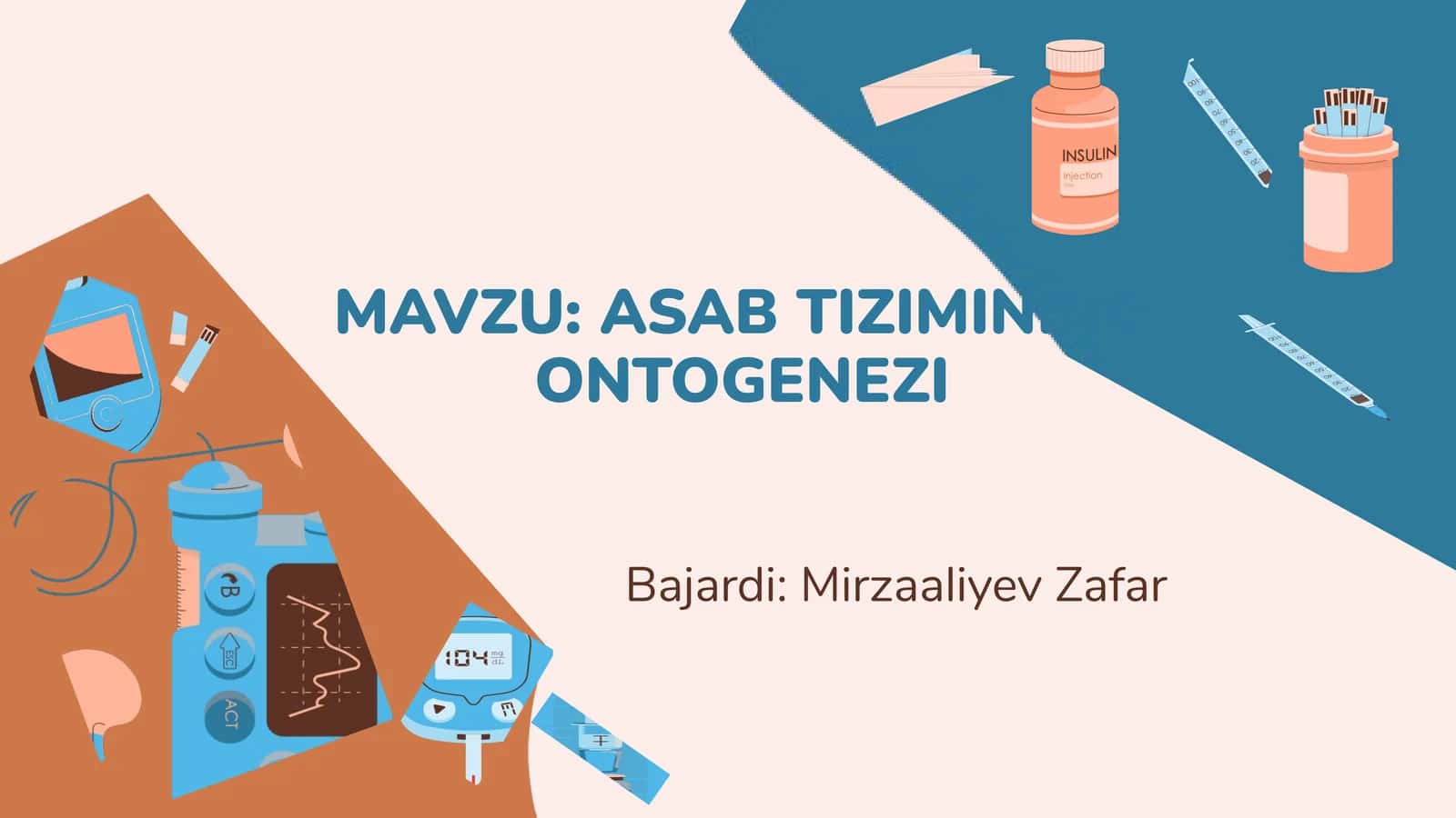 ASAB TIZIMINING ONTOGENEZI