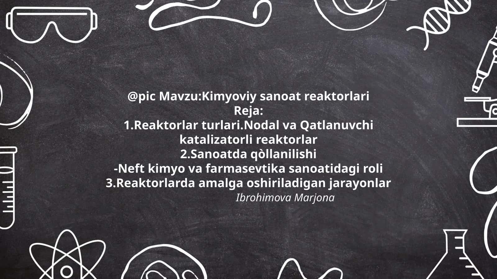 Kimyoviy sanoat reaktorlari