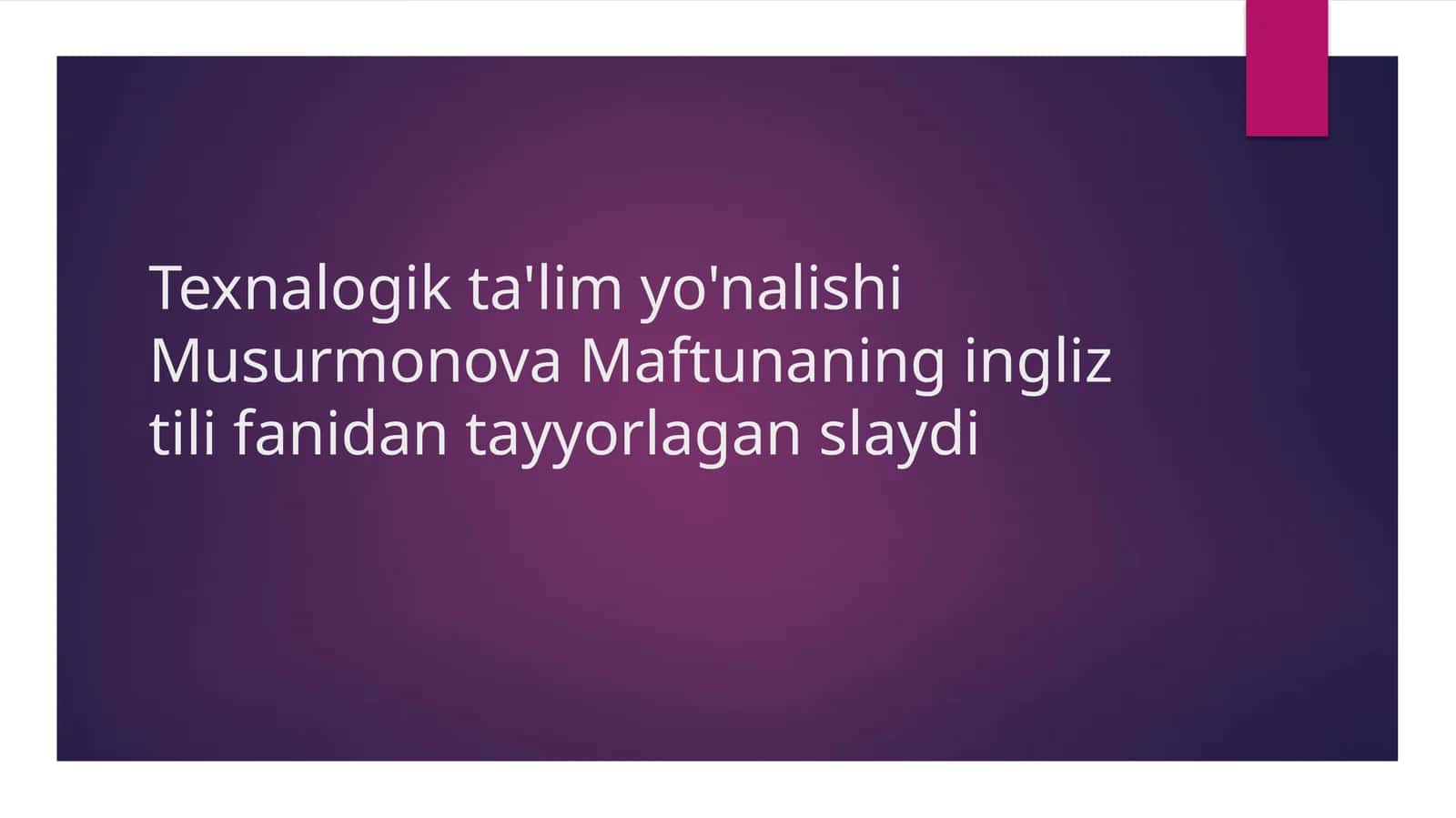 Egalik olmoshlari
