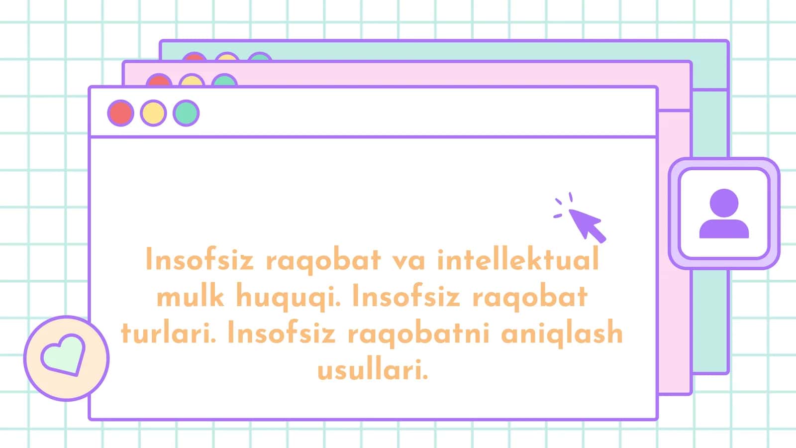Insofsiz raqobat va intellektual mulk huquqi. Insofsiz raqobat turlari. Insofsiz raqobatni aniqlash usullari.