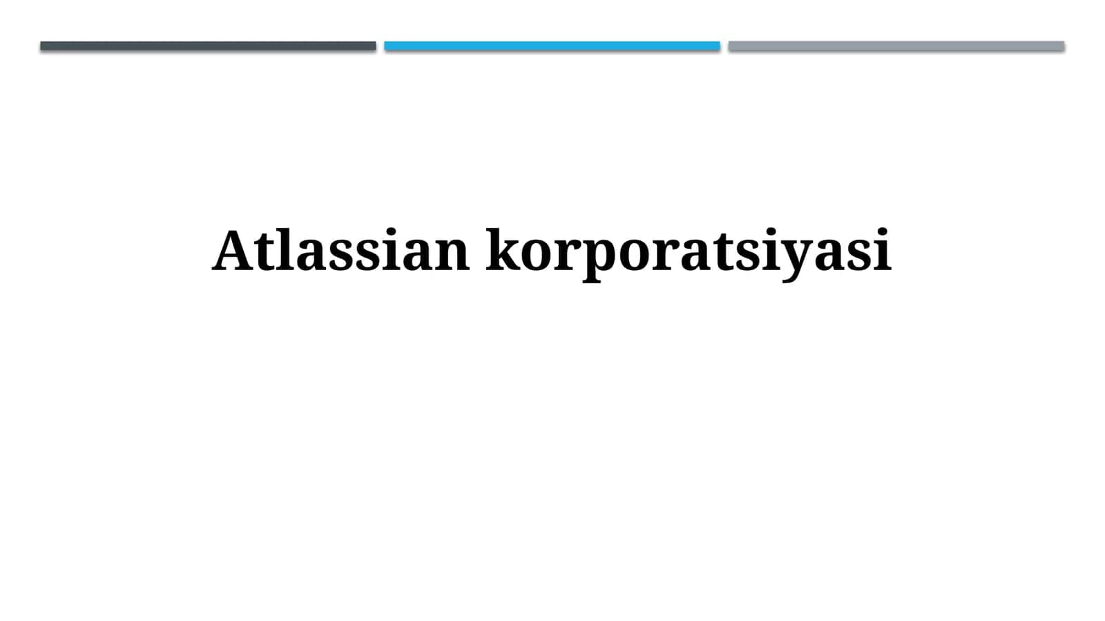 Atlassian Korporatsiyasi