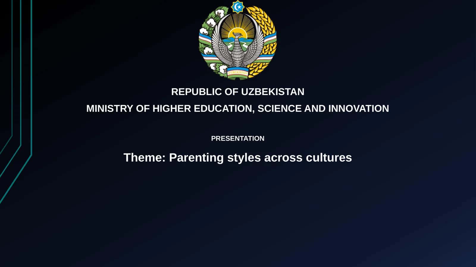 Presentation on Parenting Styles across Cultures