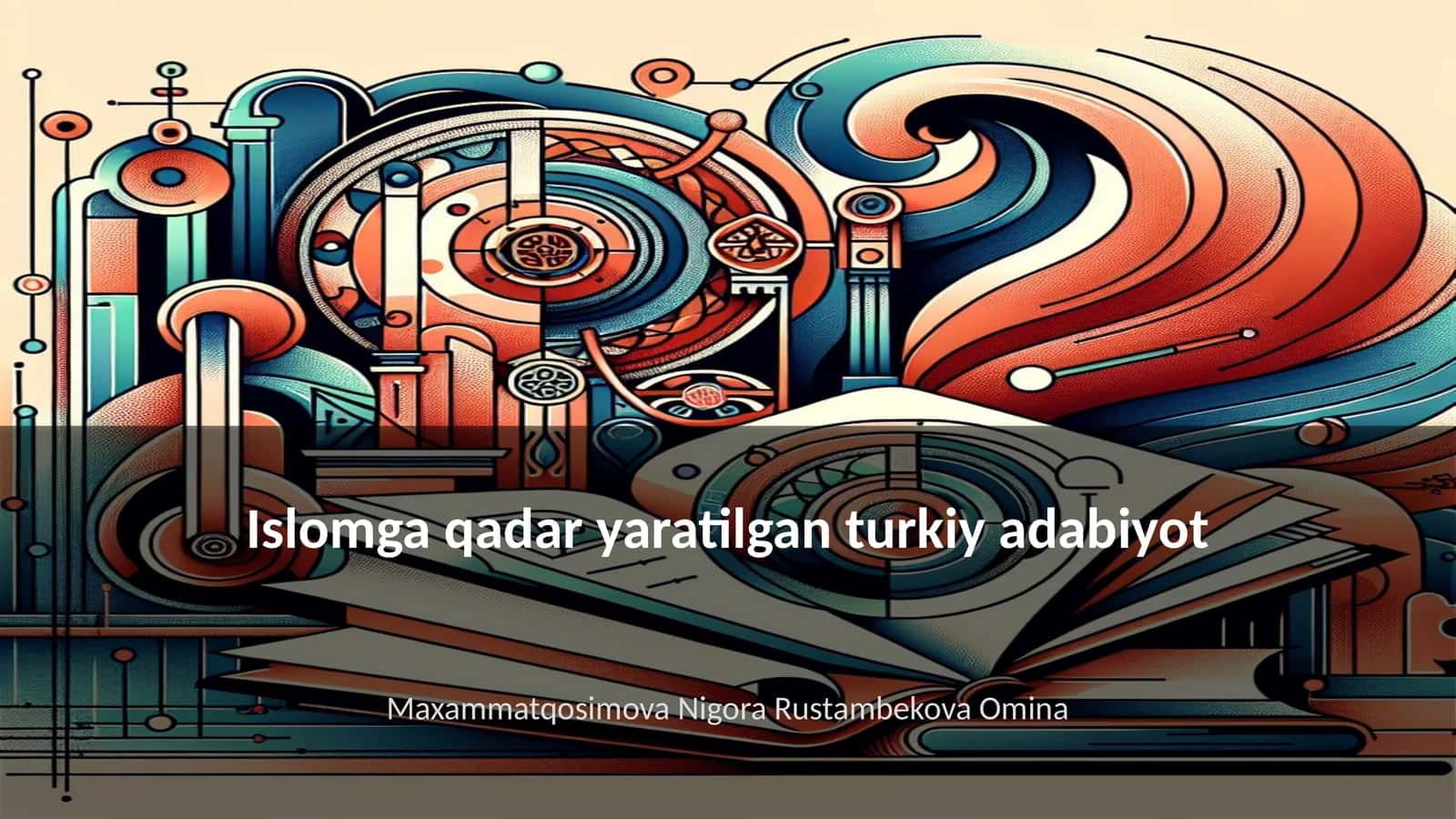Islomga qadar yaratilgan turkiy adabiyot