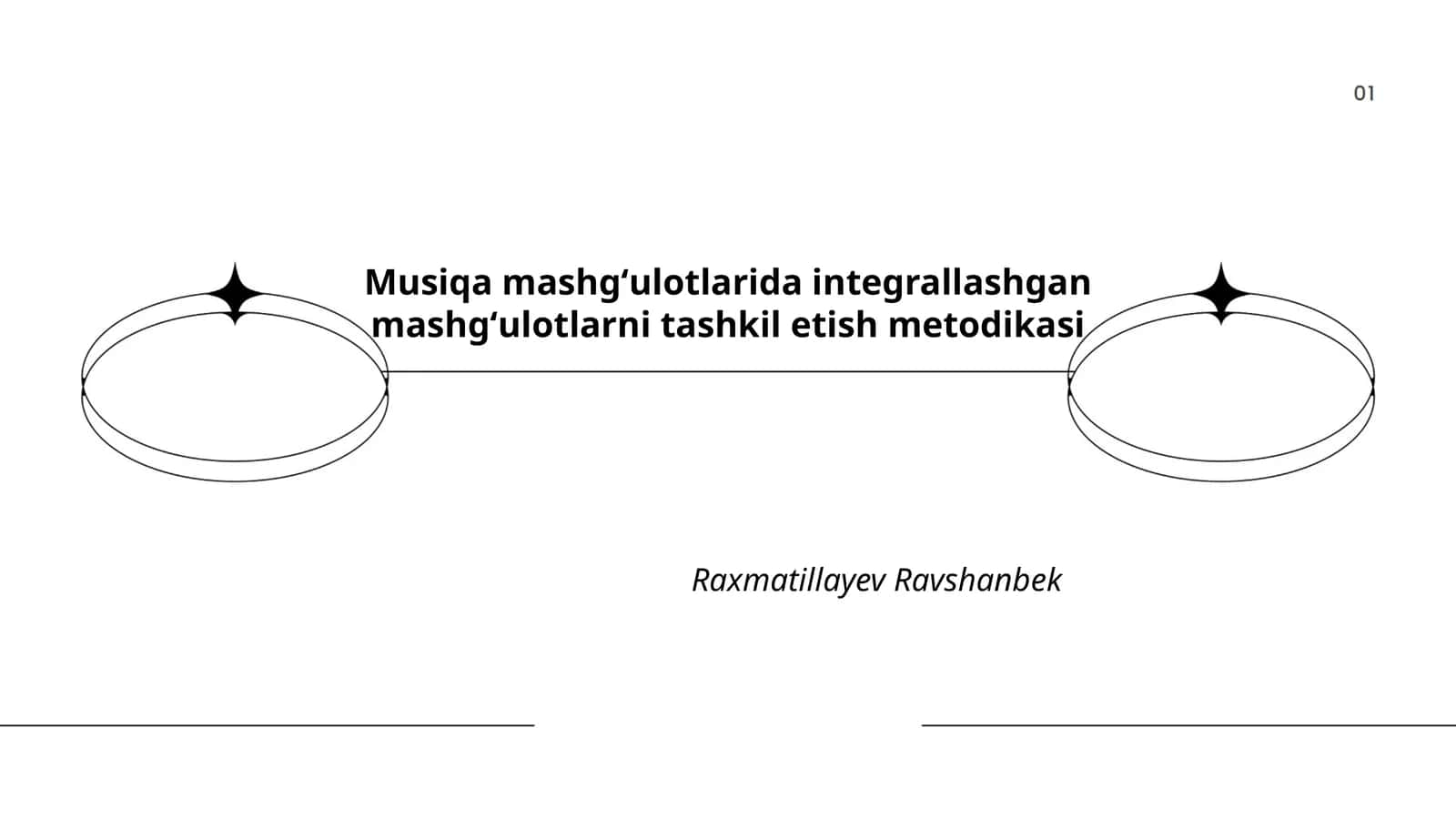 Musiqa mashgʻulotlarida integrallashgan mashgʻulotlarni tashkil etish metodikasi