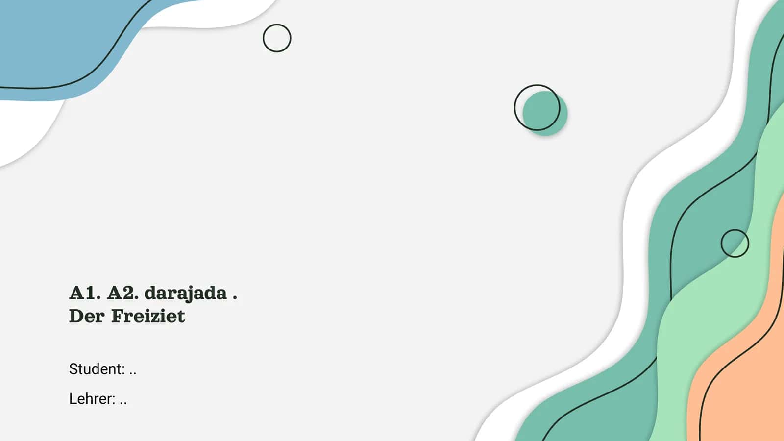 Freizeitaktivitäten im Überblick