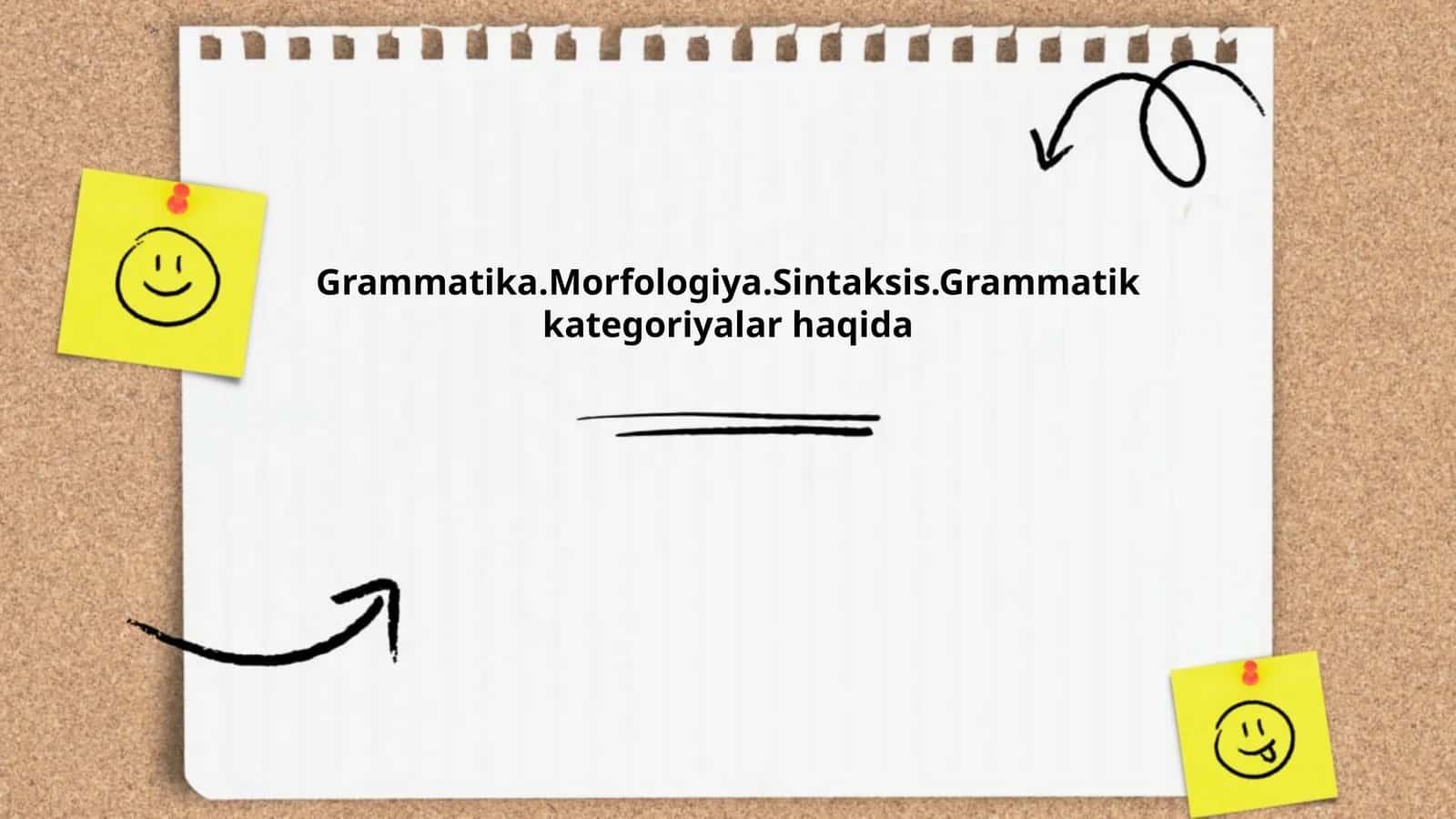 So'z turkumlari