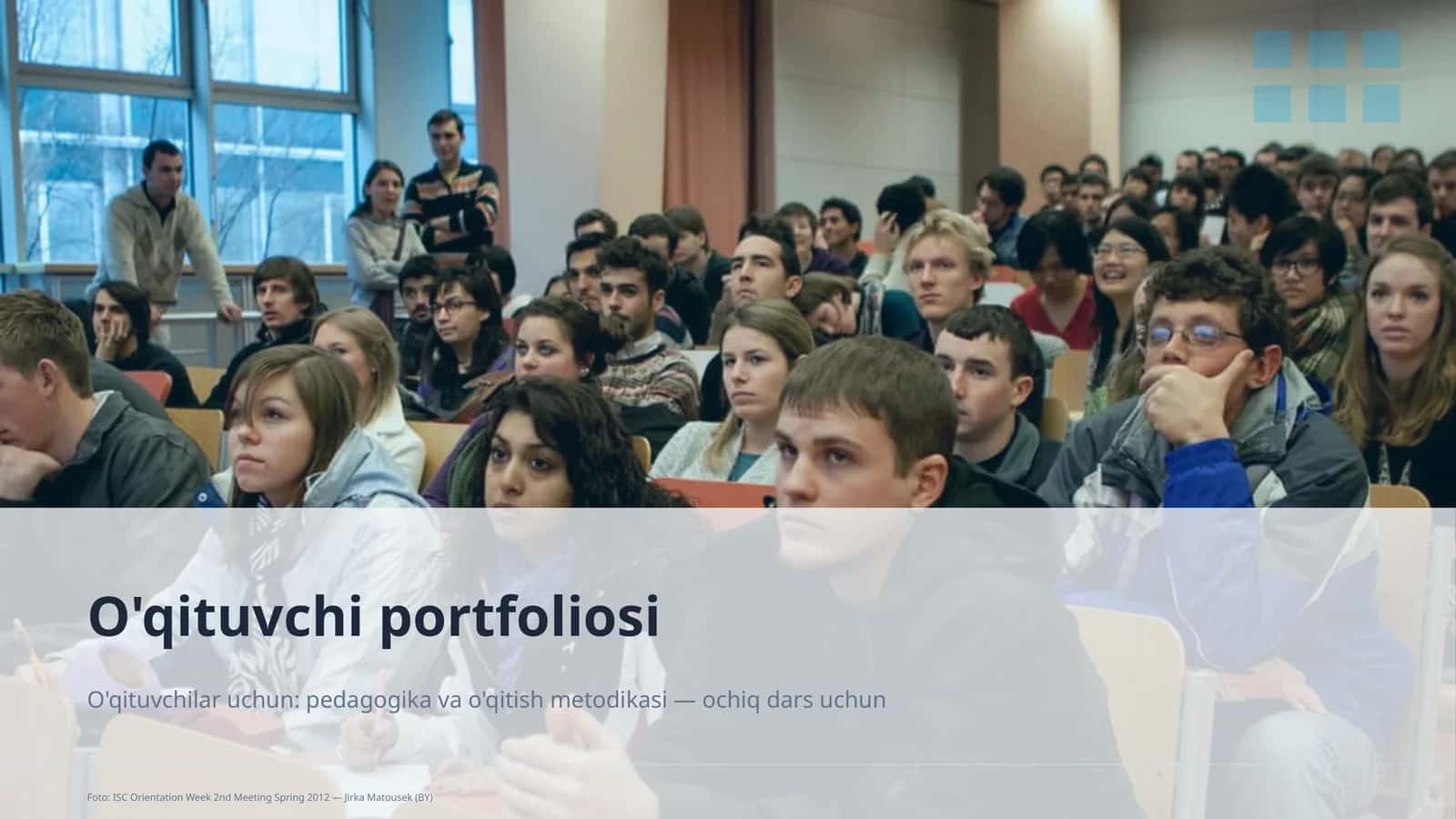 O'qituvchi portfoliosi