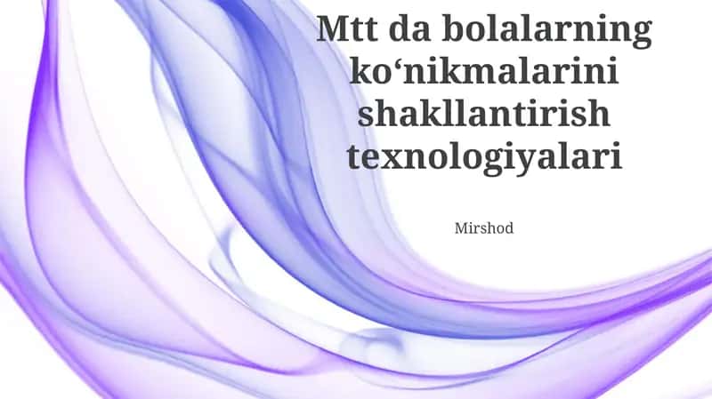 Erta Bolalik Ta'limi Ilovalari