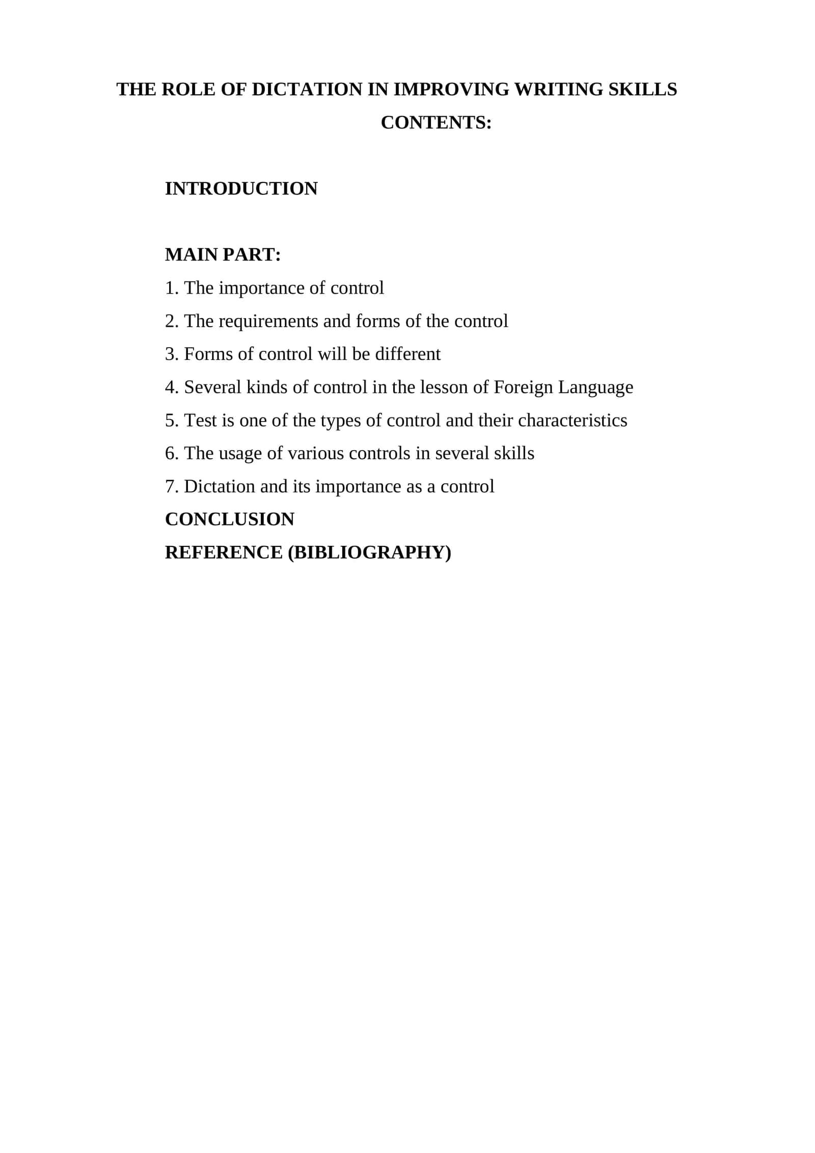 Role of Dictation in Improving Writing Skills