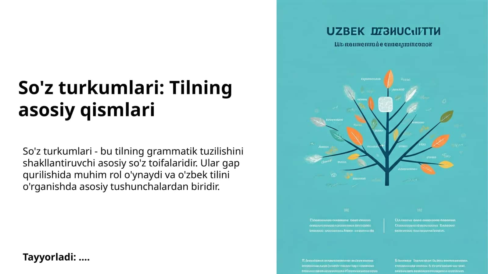 Otlar: O'zbek tilidagi otlar va ularning turlari