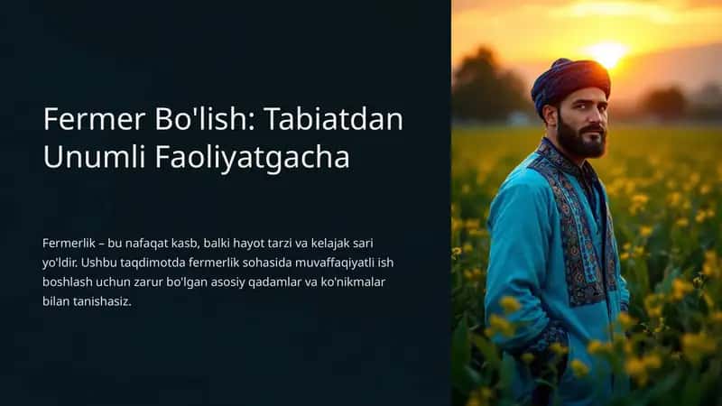 Fermerlikning Zamonaviy Ahamiyati