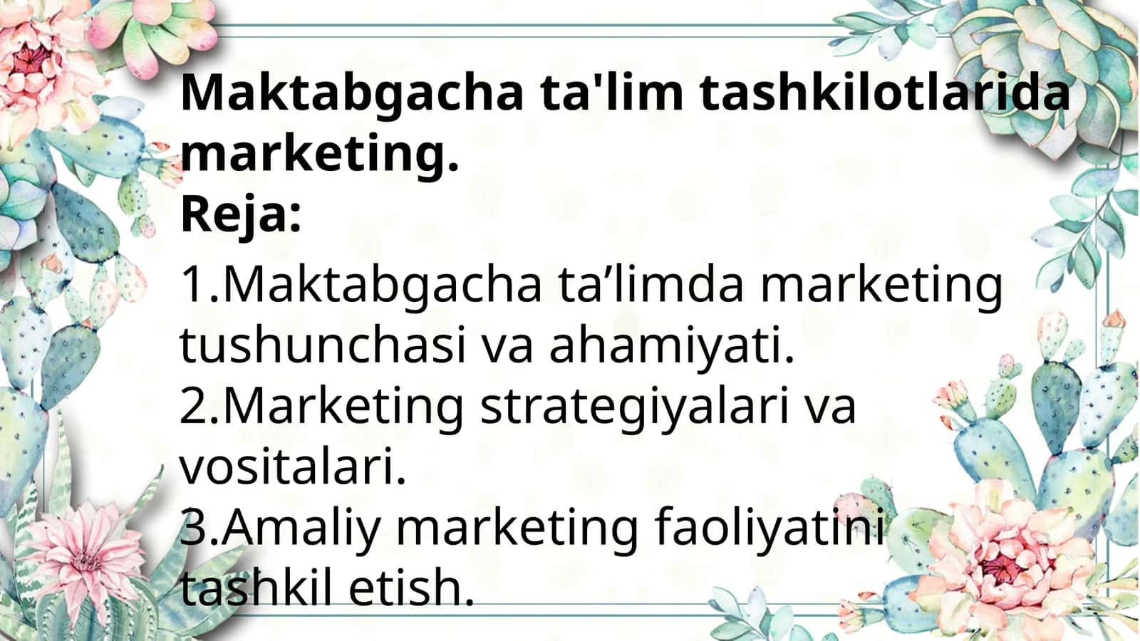 Maktabgacha talim