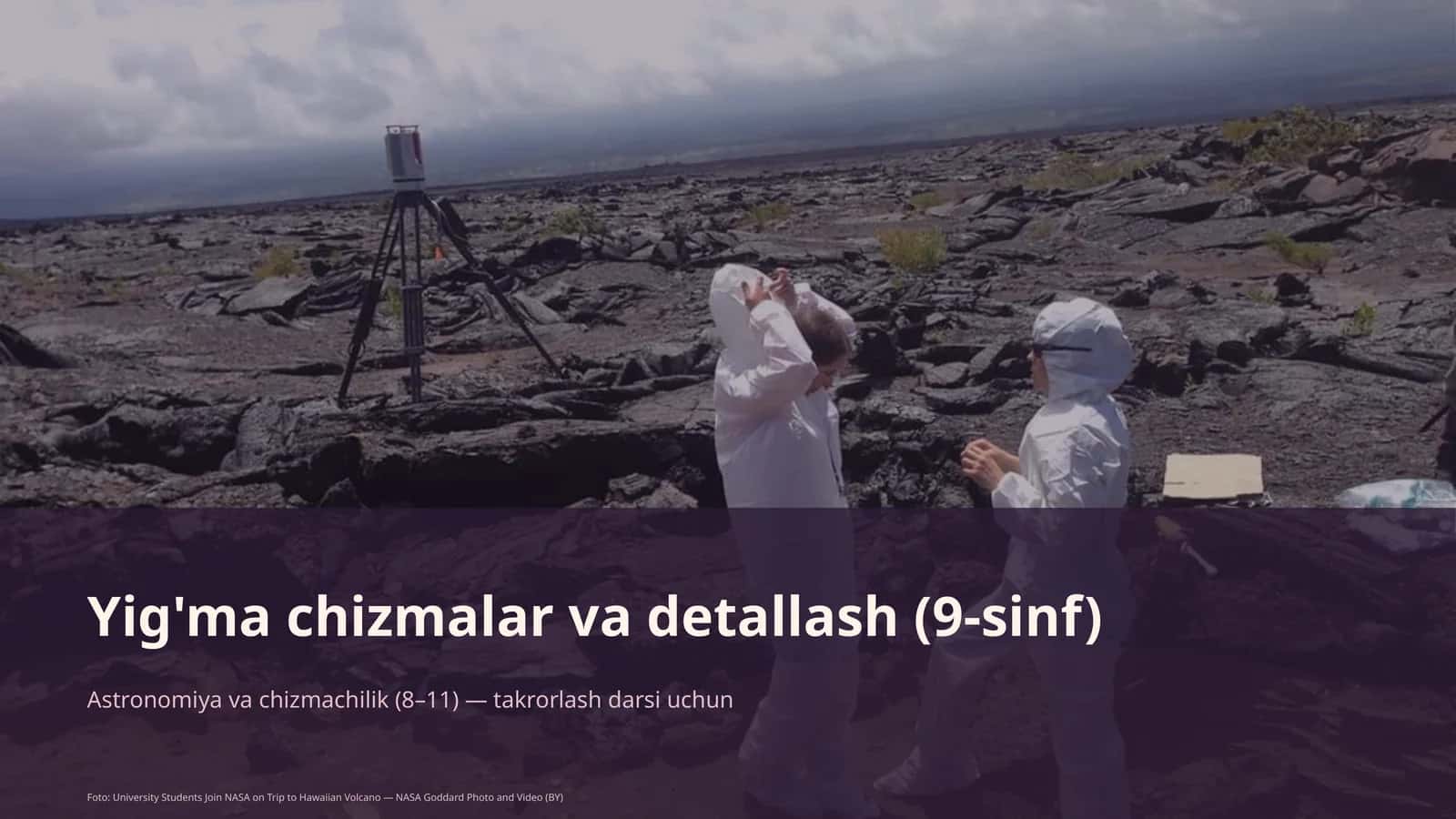Yig'ma chizmalar va detallash (9-sinf)