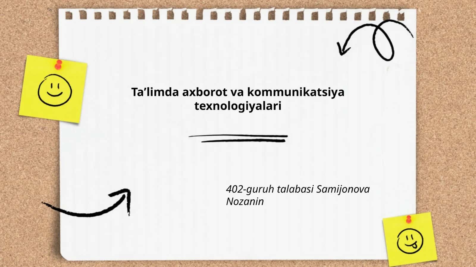 Taʼlimda axborot va kommunikatsiya texnologiyalari