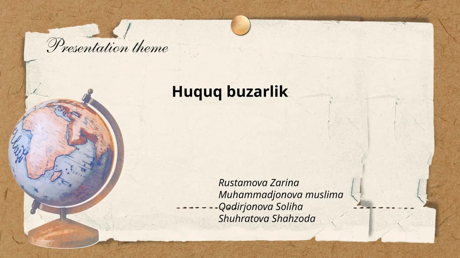 Huquq buzarlik
