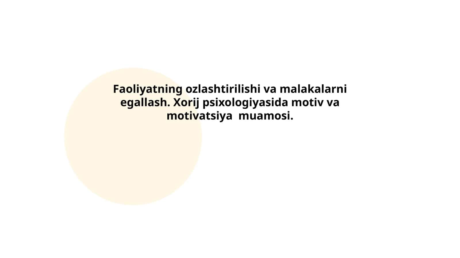 Motivatsiya nazariyalari