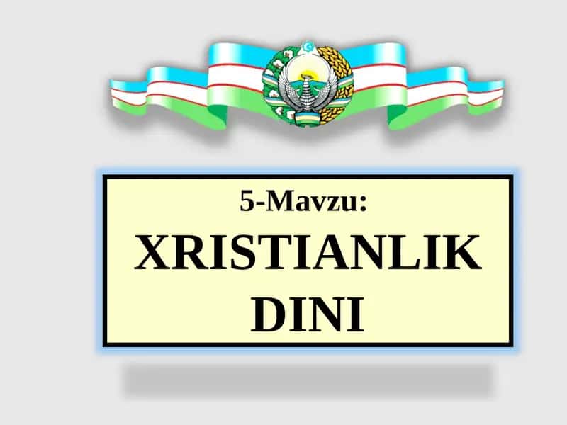 XRISTIANLIKDINI