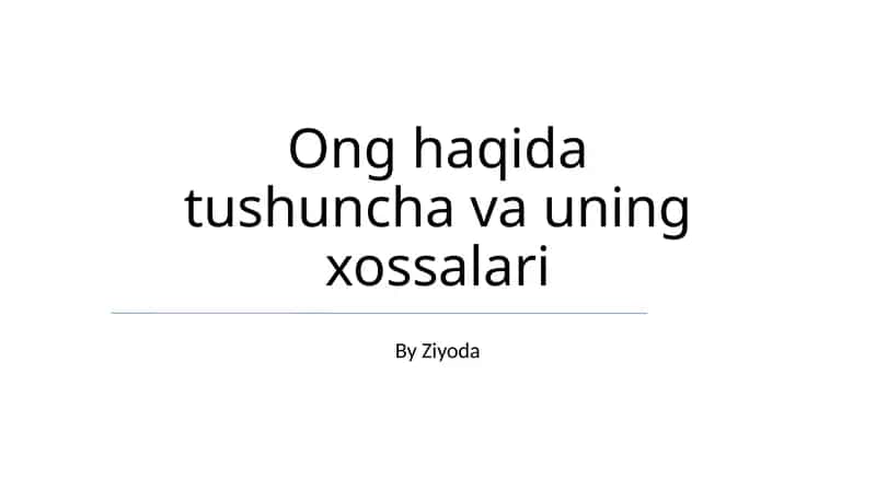 Ipakning noyob tuzilishi