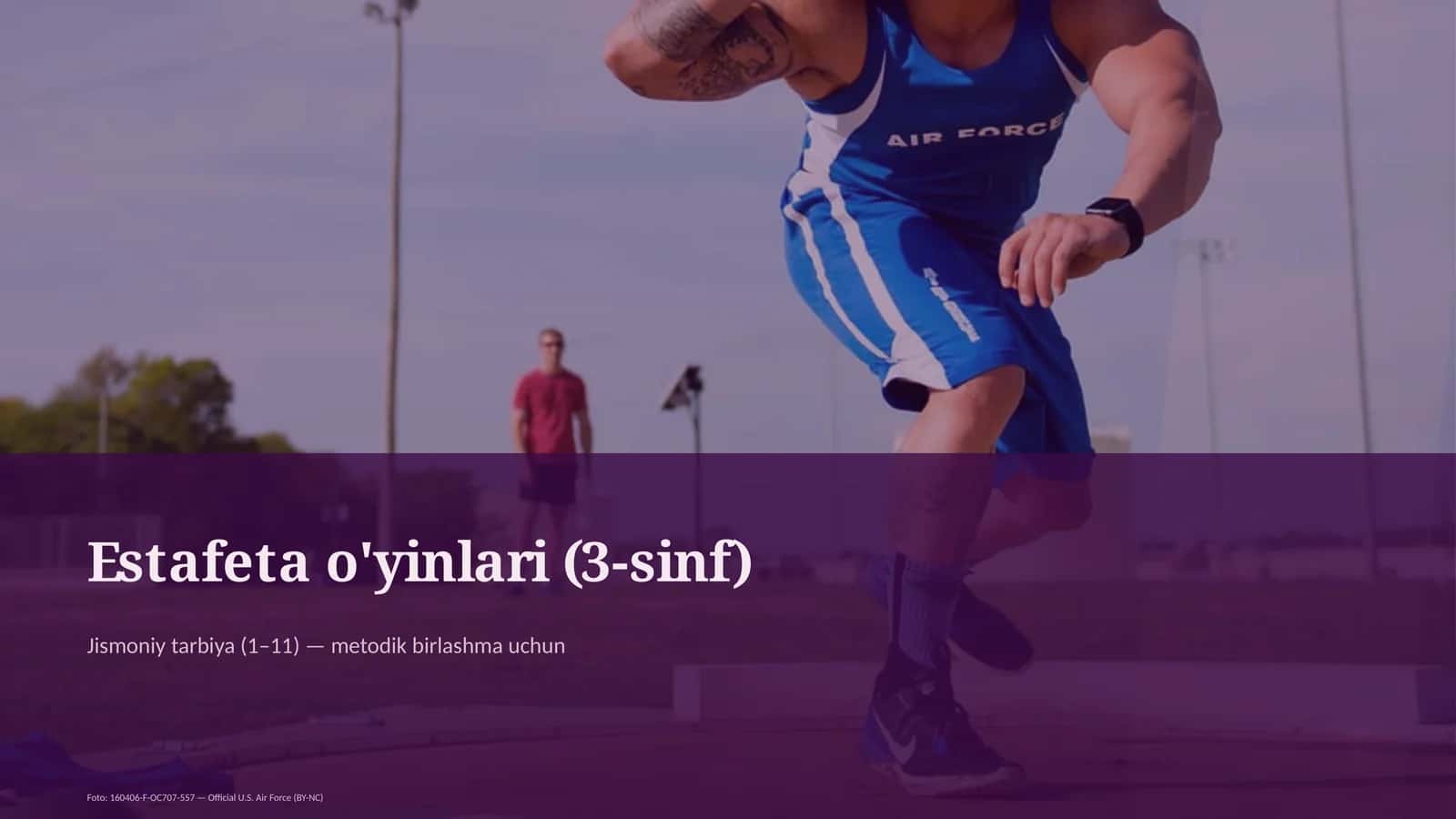 Estafeta o'yinlari (3-sinf)