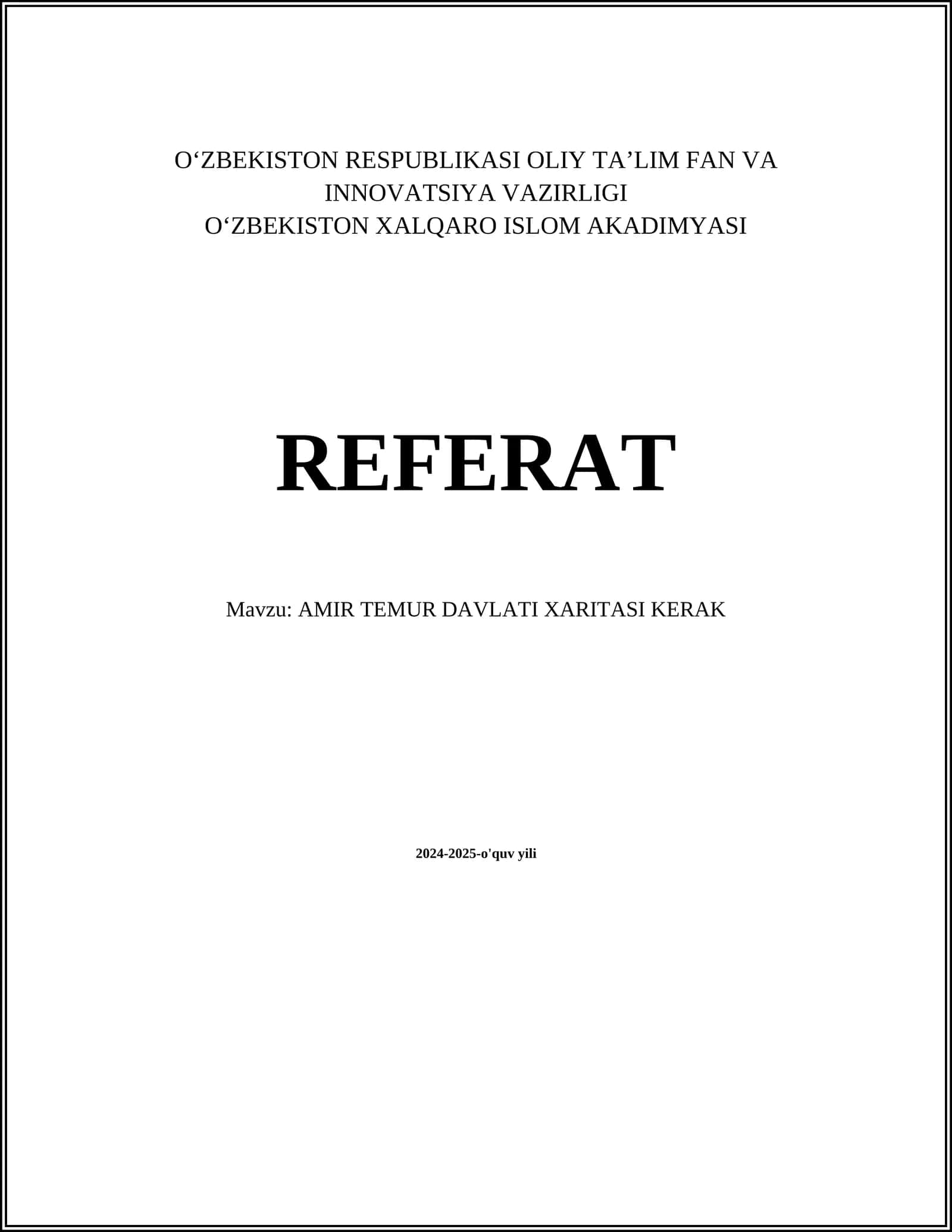 AMIR TEMUR DAVLATI XARITASI KERAK