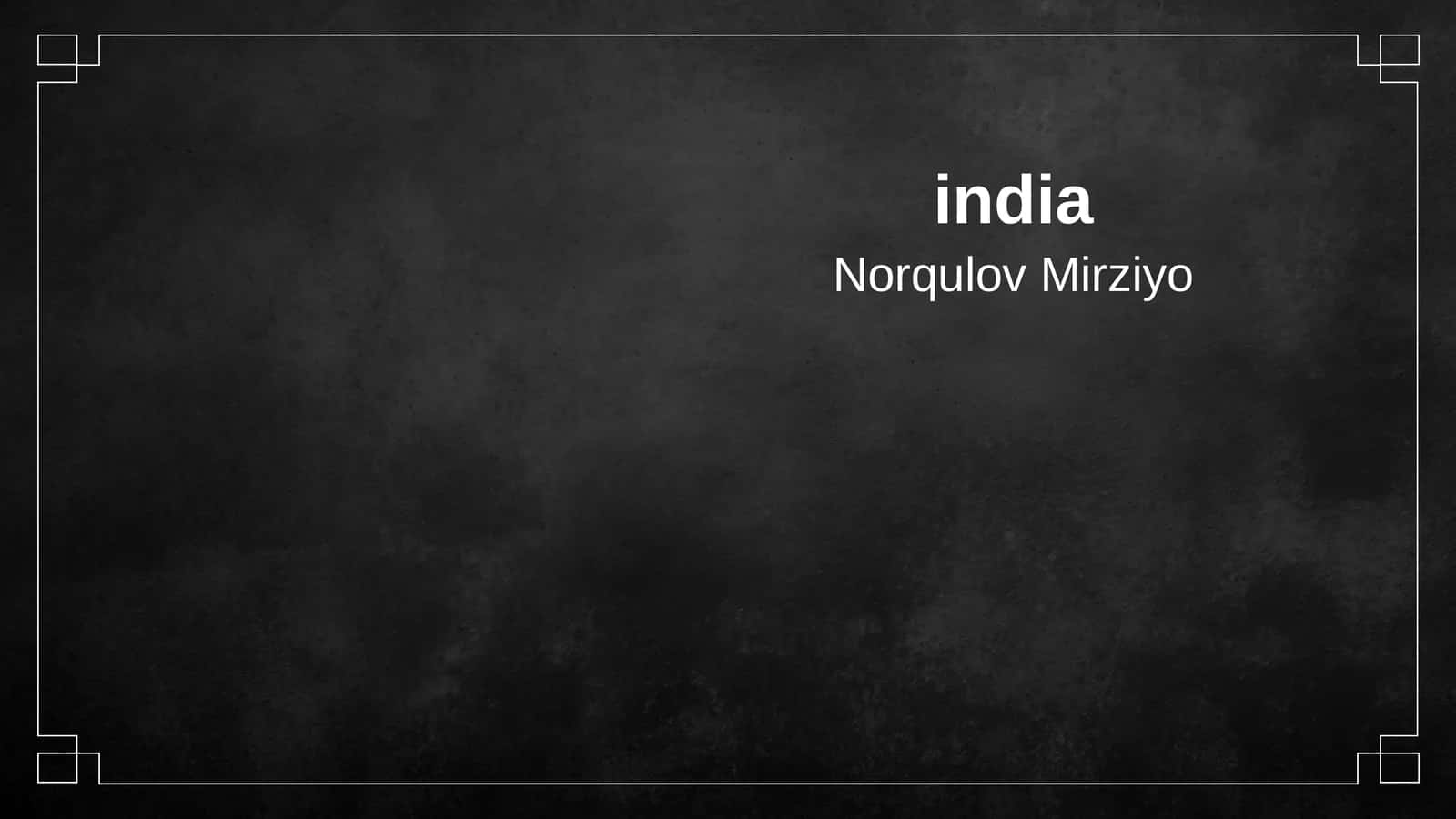 India