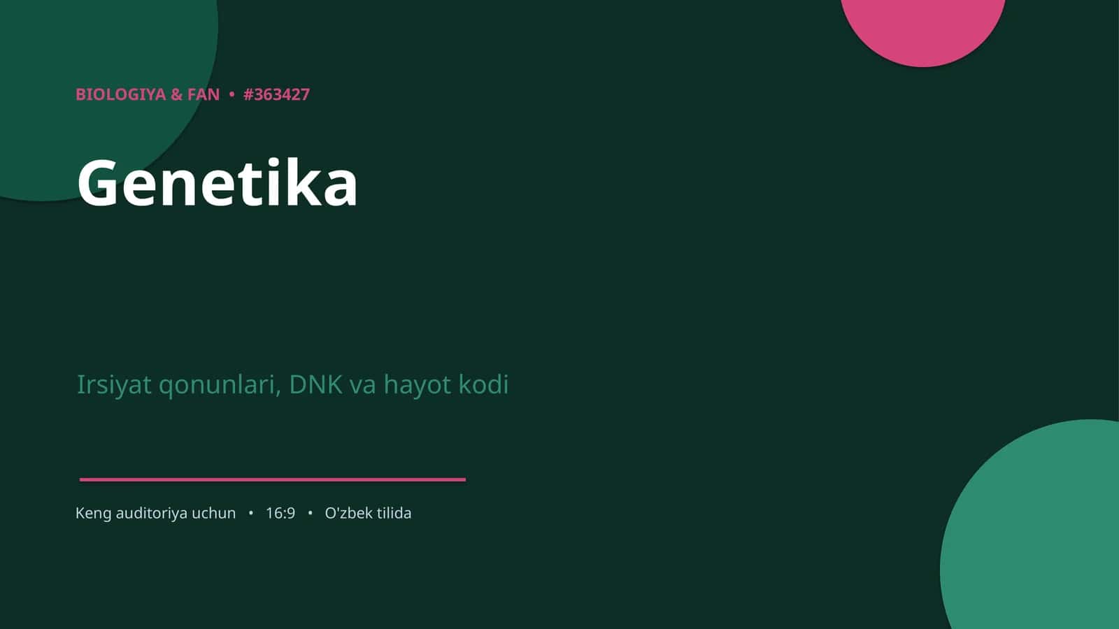 Genetika