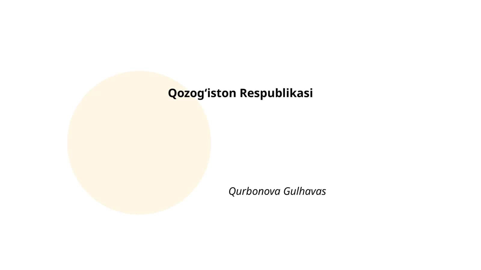 Qozogʻiston Respublikasining tarixi