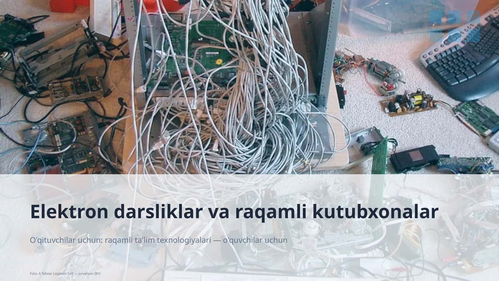Elektron darsliklar va raqamli kutubxonalar