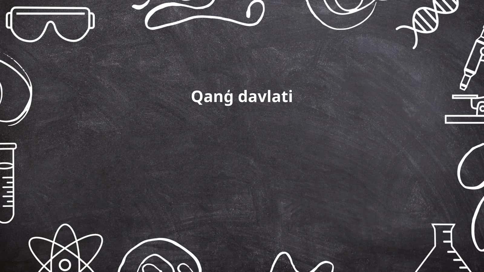Qanģ davlati