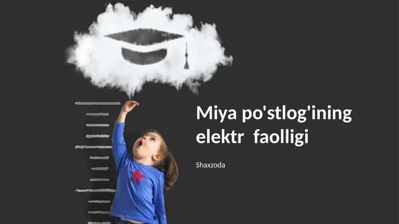 Miya po'stlog'ining elektr faolligi