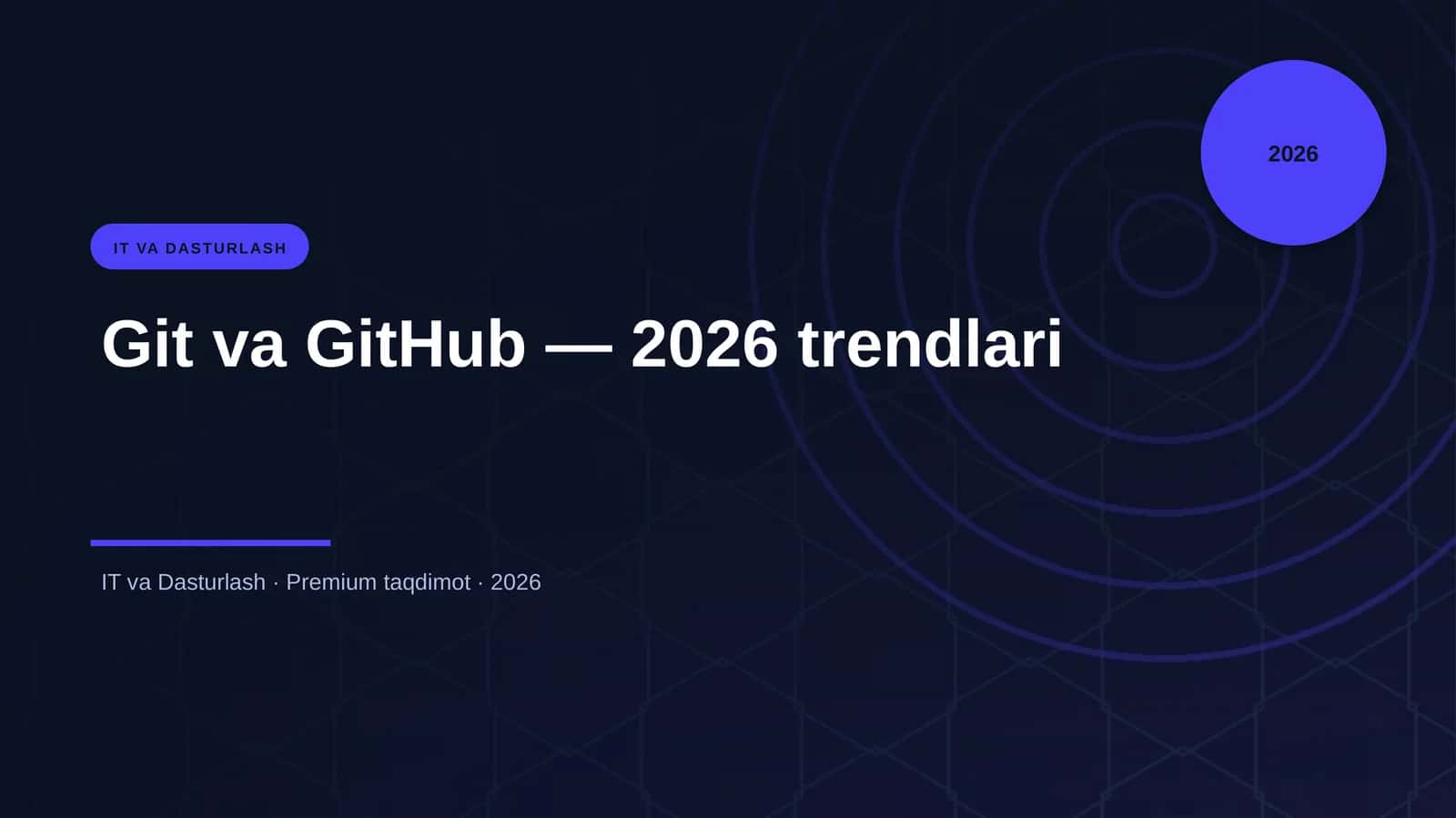 Git va GitHub — 2026 trendlari